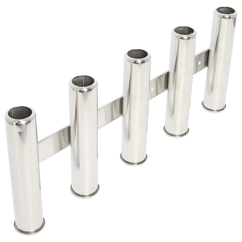 NovelBee 5 Tubes 316 Stainless Steel Fishing Rod Holder for Boats Yacht - Image 4